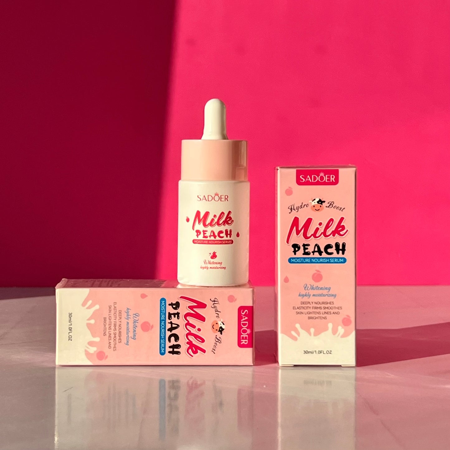 Milk peach serum serum