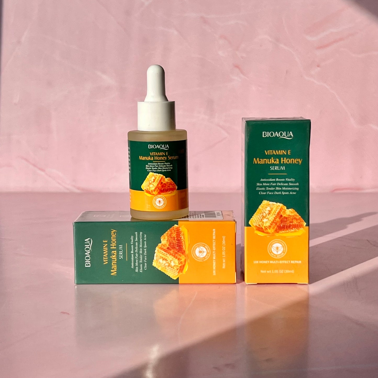 Vitamina E + miel de manuka serum