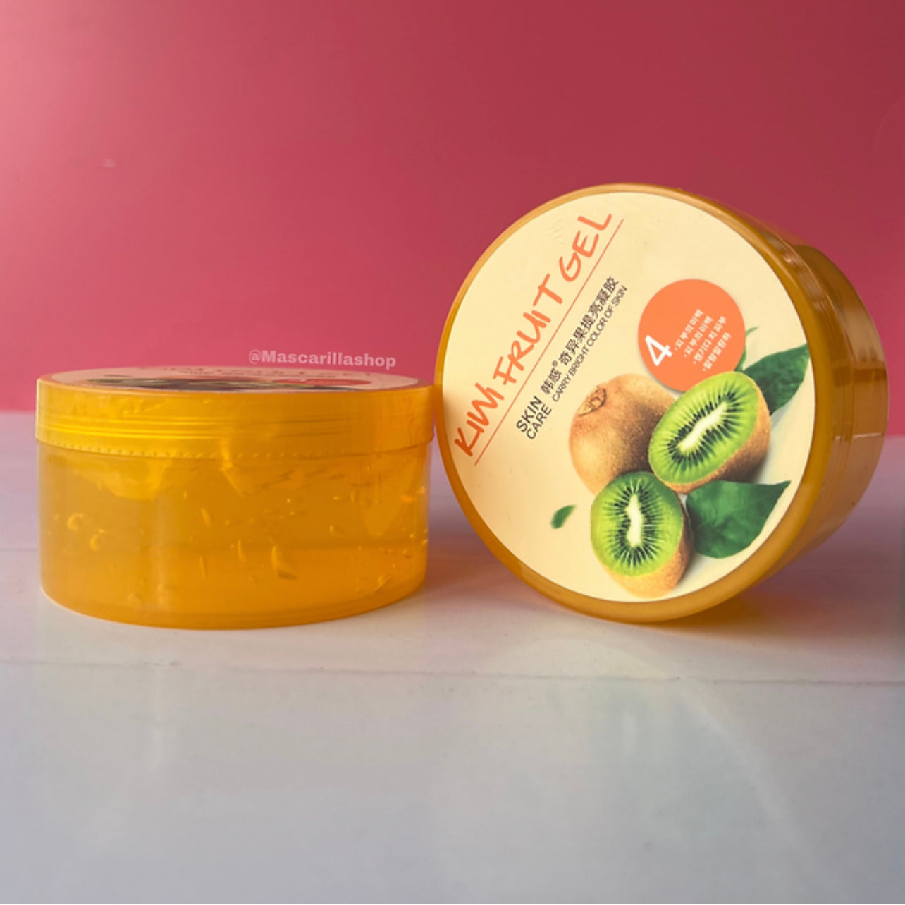 Kiwi fruit gel