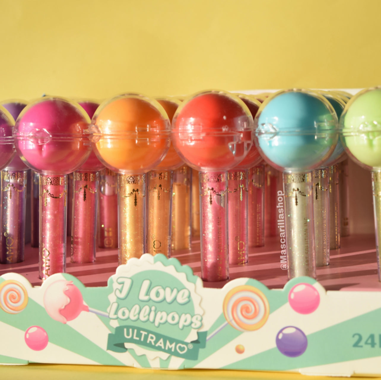 Lip balm 2-1 serie de 6pz