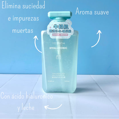 Body wash ácido hialuronico