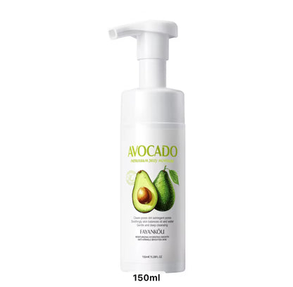 Limpiador en mousse de aguacate