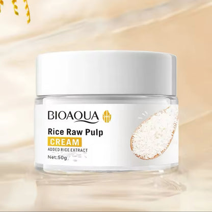 Crema hidratante de arroz bioaqua